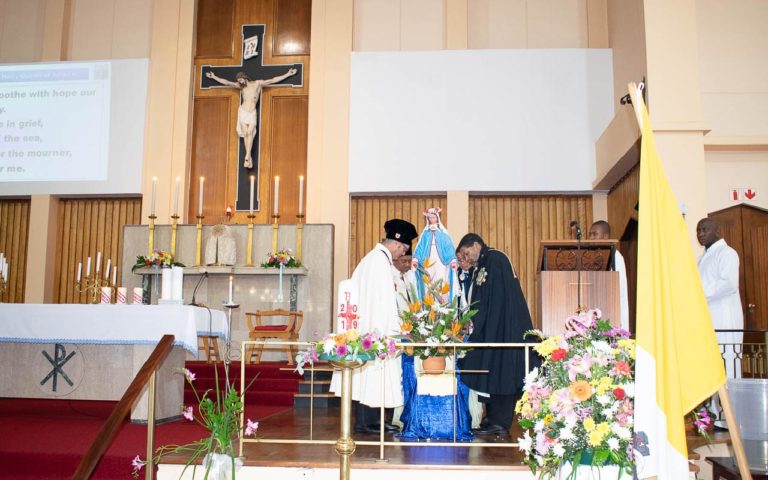 Assumption Celebration Carrying of the Statue of Mary